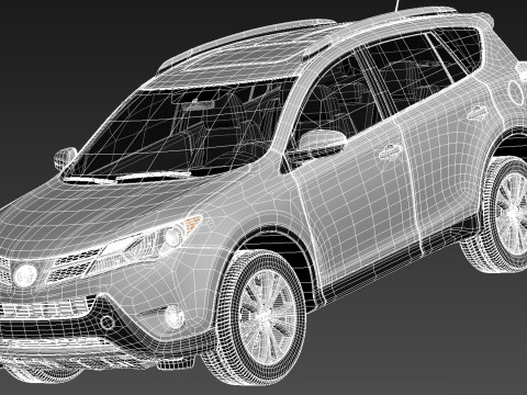 Toyota RAV4 2013 Modelo 3D