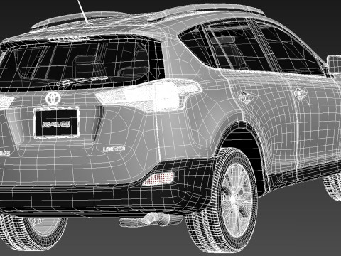 Toyota RAV4 2013 Modelo 3D
