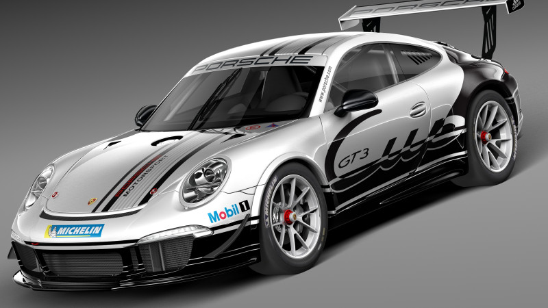 Porsche 911 GT3 Cup 2013 Modèle 3D .c4d .max .obj .3ds .fbx .stl .blend 