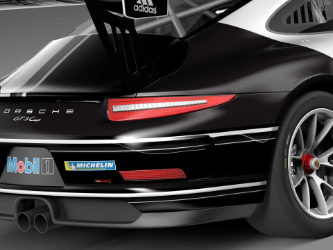 Porsche 911 GT3 Cup 2013 3D Model