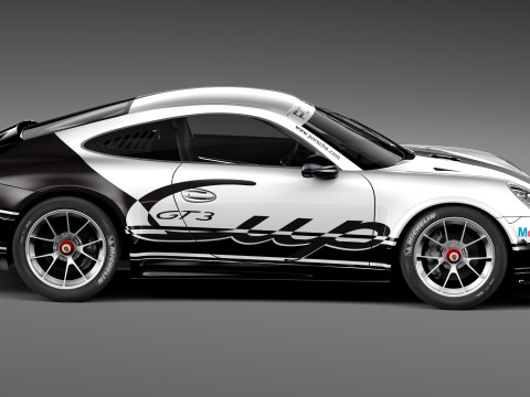 Porsche 911 GT3 Cup 2013 Modèle 3D