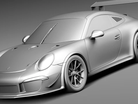 Porsche 911 GT3 Cup 2013 3D Model