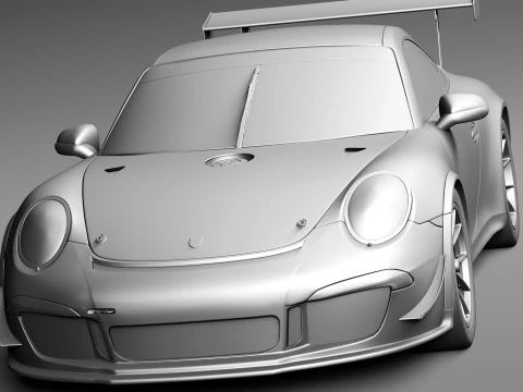 Porsche 911 GT3 Cup 2013 3D Model