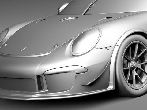 Porsche 911 GT3 Cup 2013 3D Model