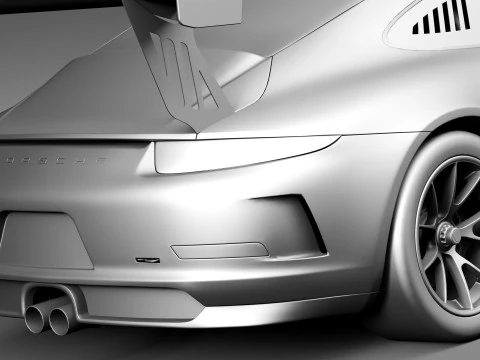 Porsche 911 GT3 Cup 2013 3D Model