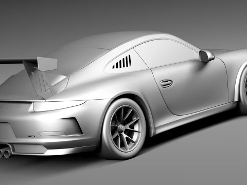 Porsche 911 GT3 Cup 2013 3D Model