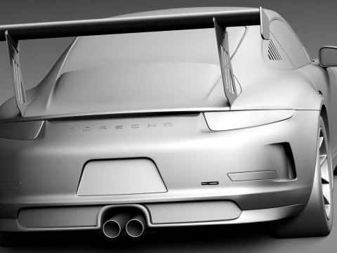 Porsche 911 GT3 Cup 2013 3D Model