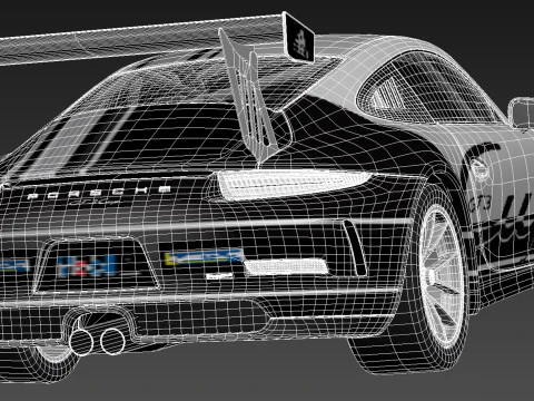 Porsche 911 GT3 Cup 2013 3D Model