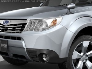 Subaru Forester 2009 3D Model