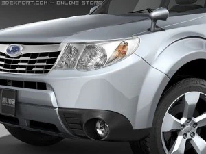 Subaru Forester 2009 3D Model