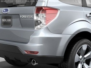 Subaru Forester 2009 3D Model