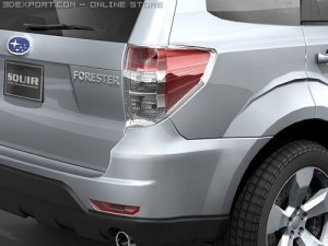 Subaru Forester SUV 2009 midpoly 3D Model