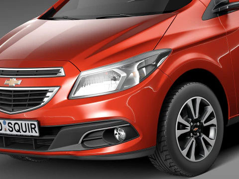 Chevrolet Onix 2013 3D Model