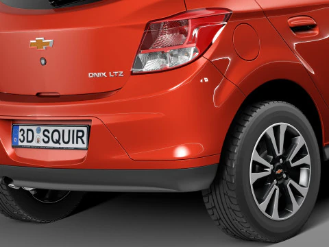 Chevrolet Onix 2013 3D Model