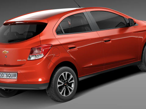 Chevrolet Onix 2013 3D Model