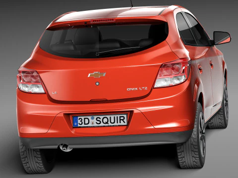 Chevrolet Onix 2013 3D Model