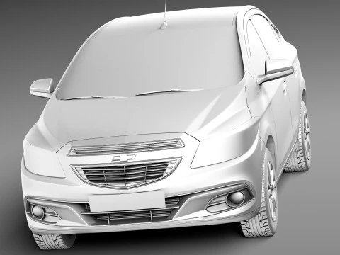 Chevrolet Onix 2013 3D Model