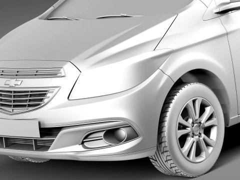 Chevrolet Onix 2013 3D Model