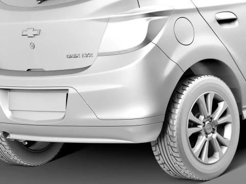 Chevrolet Onix 2013 3D Model