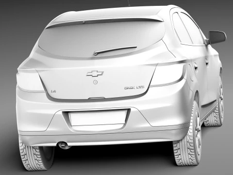 Chevrolet Onix 2013 3D Model
