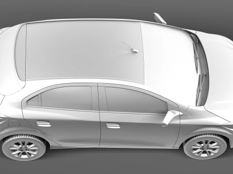 Chevrolet Onix 2013 3D Model
