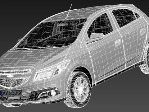 Chevrolet Onix 2013 3D Model