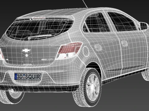 Chevrolet Onix 2013 3D Model