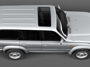 Toyota Land Cruiser J80 1989-1997 3D 模型