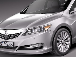Acura RLX 2014 3D Model