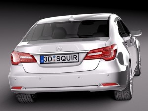 Acura RLX 2014 3D Model