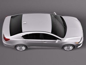 Acura RLX 2014 3D Model