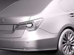 Acura RLX 2014 3D Model