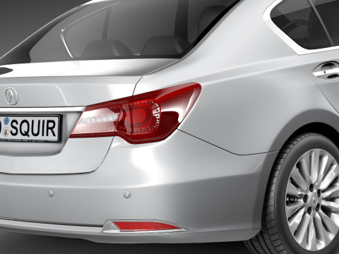 Acura RLX 2014 Model 3D