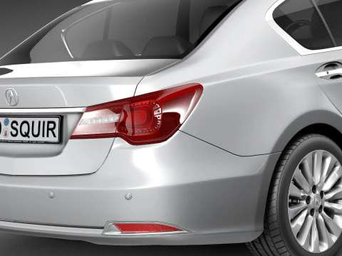 Acura RLX 2014 3D Model