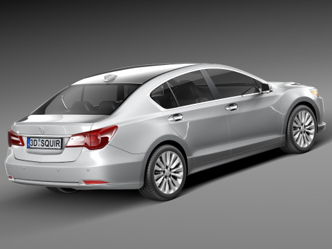 Acura RLX 2014 Model 3D