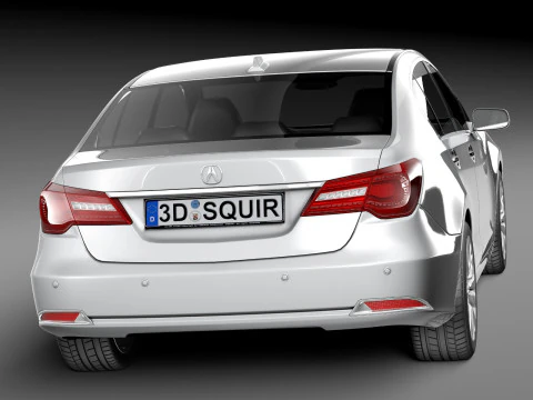 Acura RLX 2014 3D Model