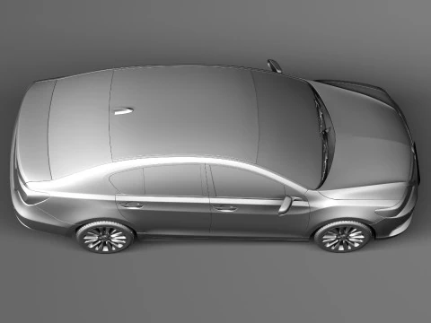 Acura RLX 2014 3D Model