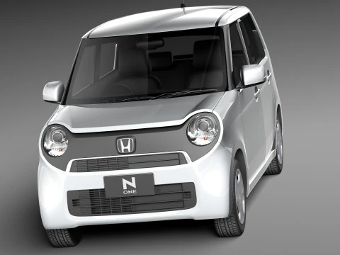 Honda N-One 2013 3D Model