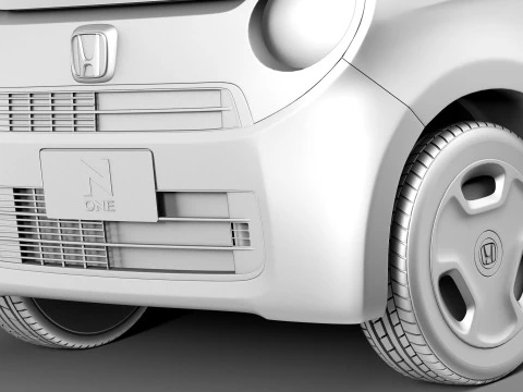 Honda N-One 2013 3D Model
