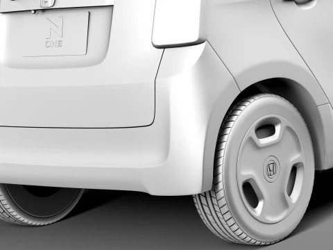 Honda N-One 2013 3D Model