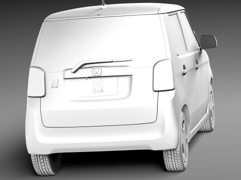 Honda N-One 2013 3D Model