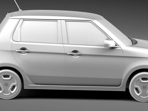 Honda N-One 2013 3D Model