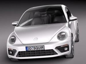 Volkswagen Beetle R-line 2014 3D Model