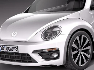 Volkswagen Beetle R-line 2014 3D Model