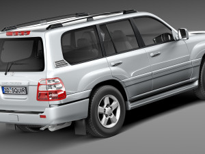 Toyota Land Cruiser J100 1997-2007 Modelo 3D