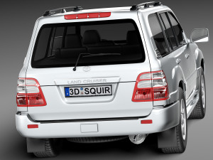 Toyota Land Cruiser J100 1997-2007 Modelo 3D