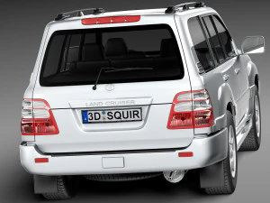 टोयोटा लैंड क्रूजर J100 1997-2007 3D मॉडल