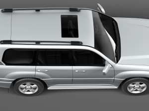Toyota Land Cruiser J100 1997-2007 Modelo 3D