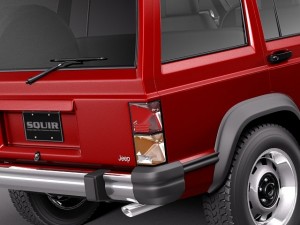 Jeep Cherokee 1984-1996 3D Модель