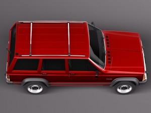 Jeep Cherokee 1984-1996 3D Модель